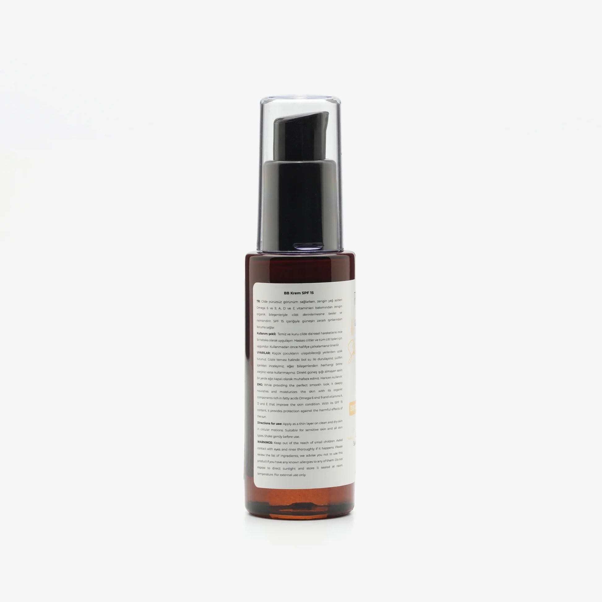 SHIELD HYDRO BB Krem SPF 15, Organik ve Vegan, 30 ml | RHANEVA - RHANEVA