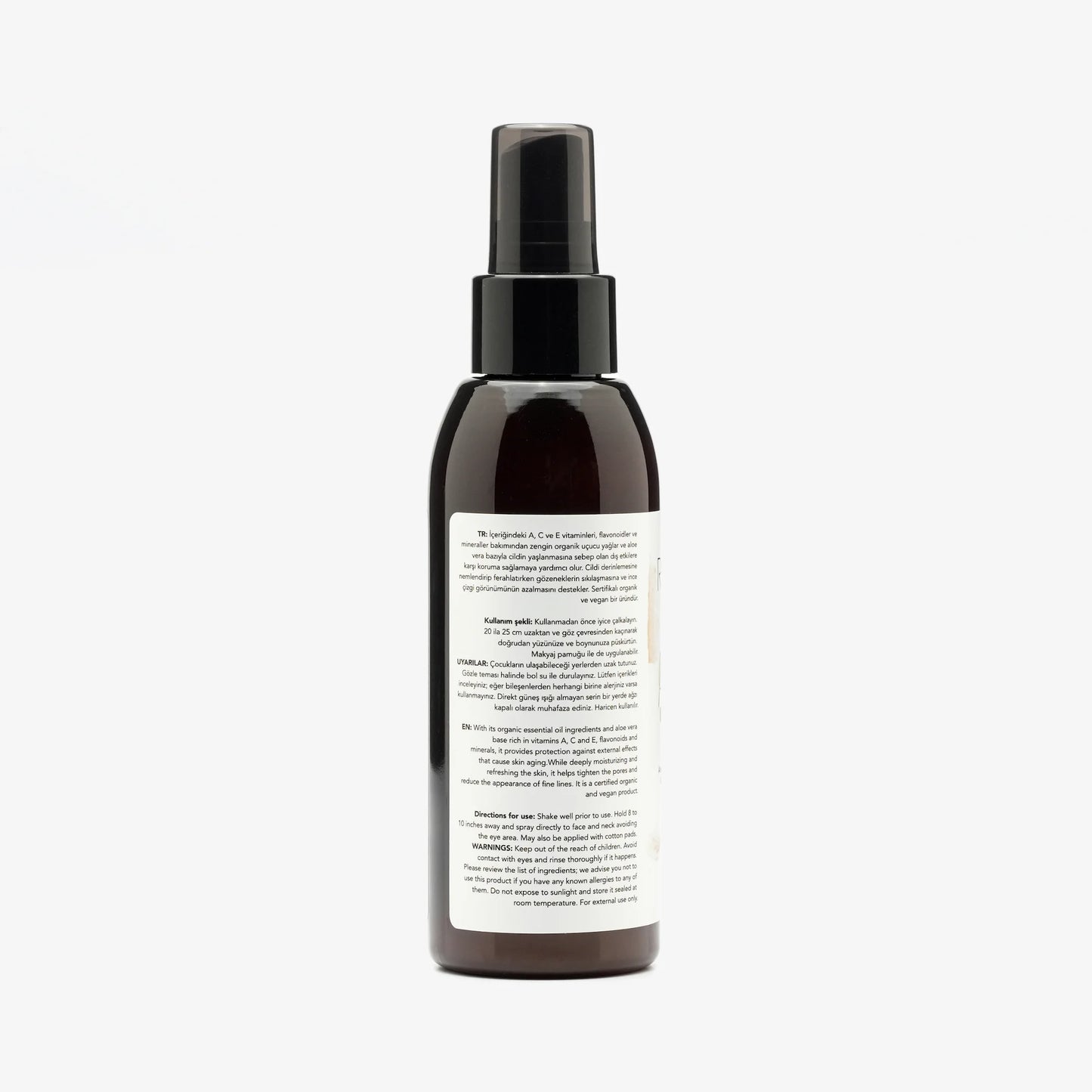 PAUSE Anti-Aging Yüz Misti, Organik ve Vegan, 125 ml | RHANEVA - RHANEVA