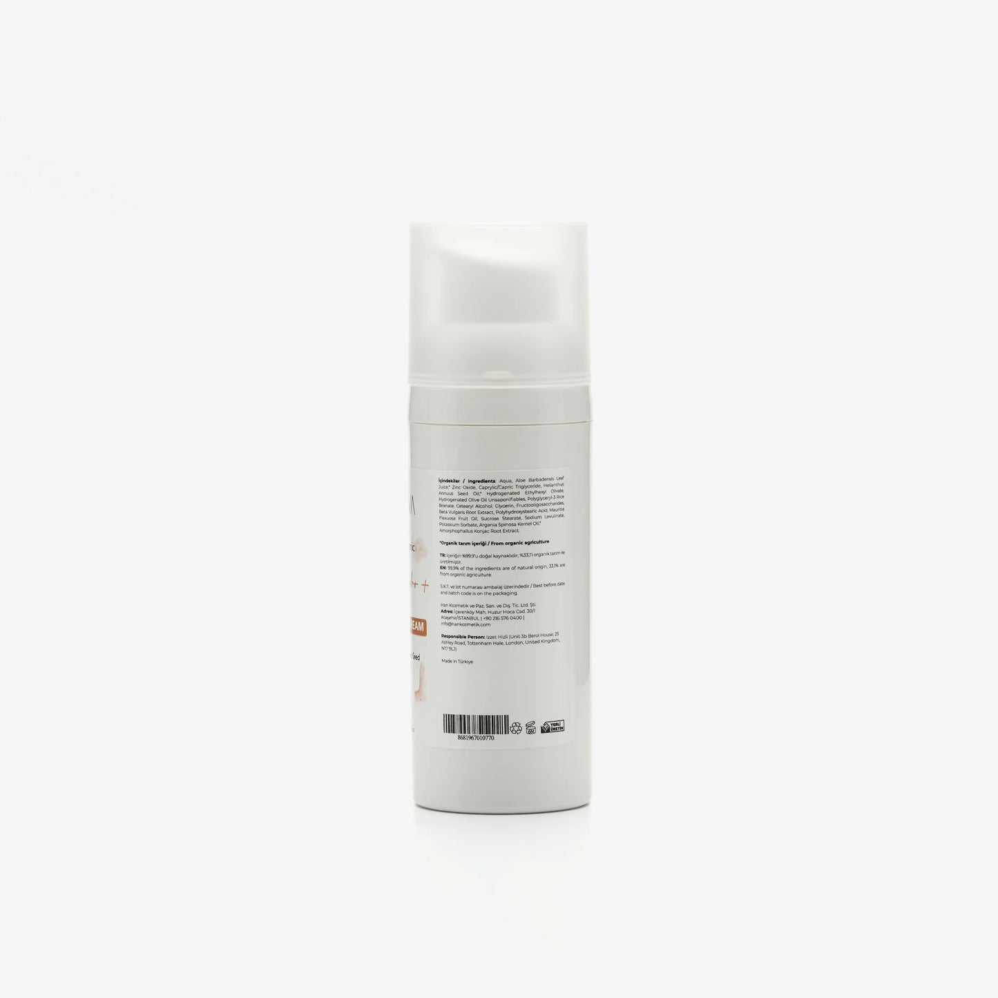 SHIELD HYDRO+ SPF 50 Geniş Spektrumlu Güneş Kremi, Organik ve Vegan, 50 ml | RHANEVA - RHANEVA