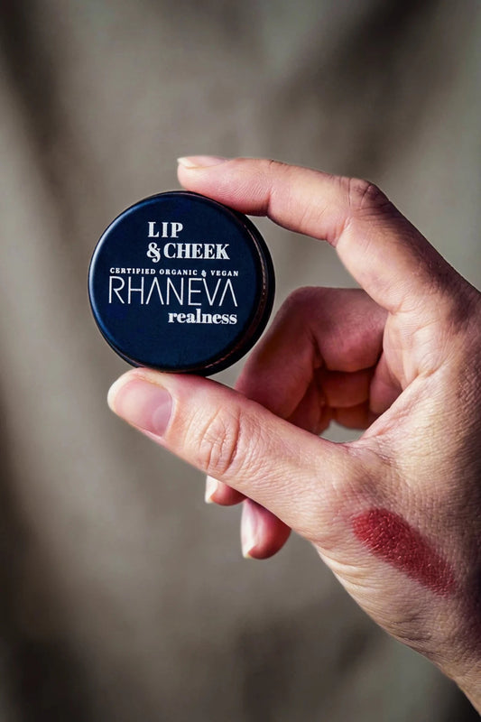 Lip & Cheek Scarlet Realness, Organik ve Vegan, 9 gr | RHANEVA - RHANEVA