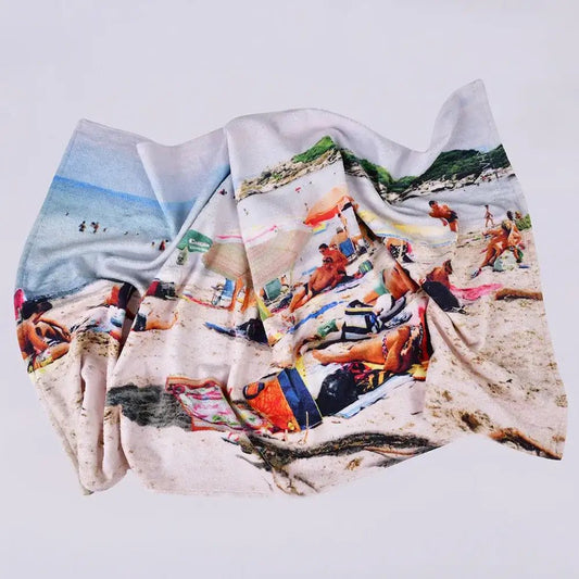 bant mag. ailesinden fotoğraf sanatçısı Aylin Güngör tasarımı 70x140 cm plaj havlusu, No.2