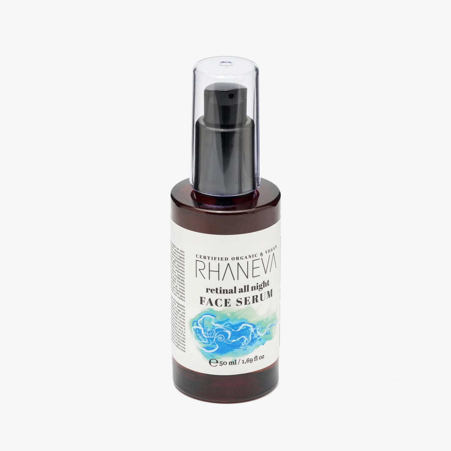 RETINAL ALL NIGHT Retinal Gece Yüz Serumu, Organik ve Vegan, 50 ml | RHANEVA - RHANEVA