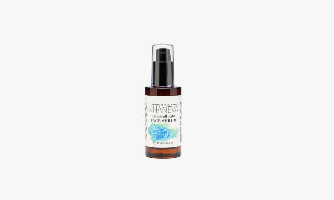 Vegan Retinal Serum ile Cildinizi Gece Boyunca Yenileyin: Rhaneva Retinal All Night Face Serum
