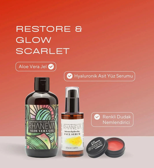 Restore & Glow Kit: Scarlet Realness - RHANEVA