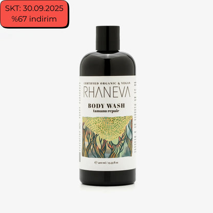 Rhaneva organik ve vegan sertifikalı aromaterapik duş jeli, 400 ml