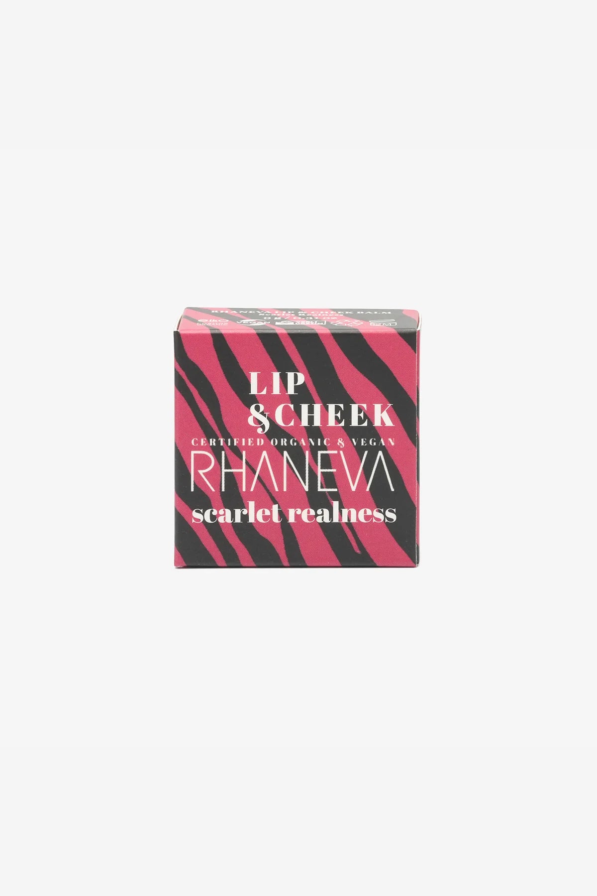 Lip & Cheek Scarlet Realness, Organik ve Vegan, 9 gr | RHANEVA - RHANEVA