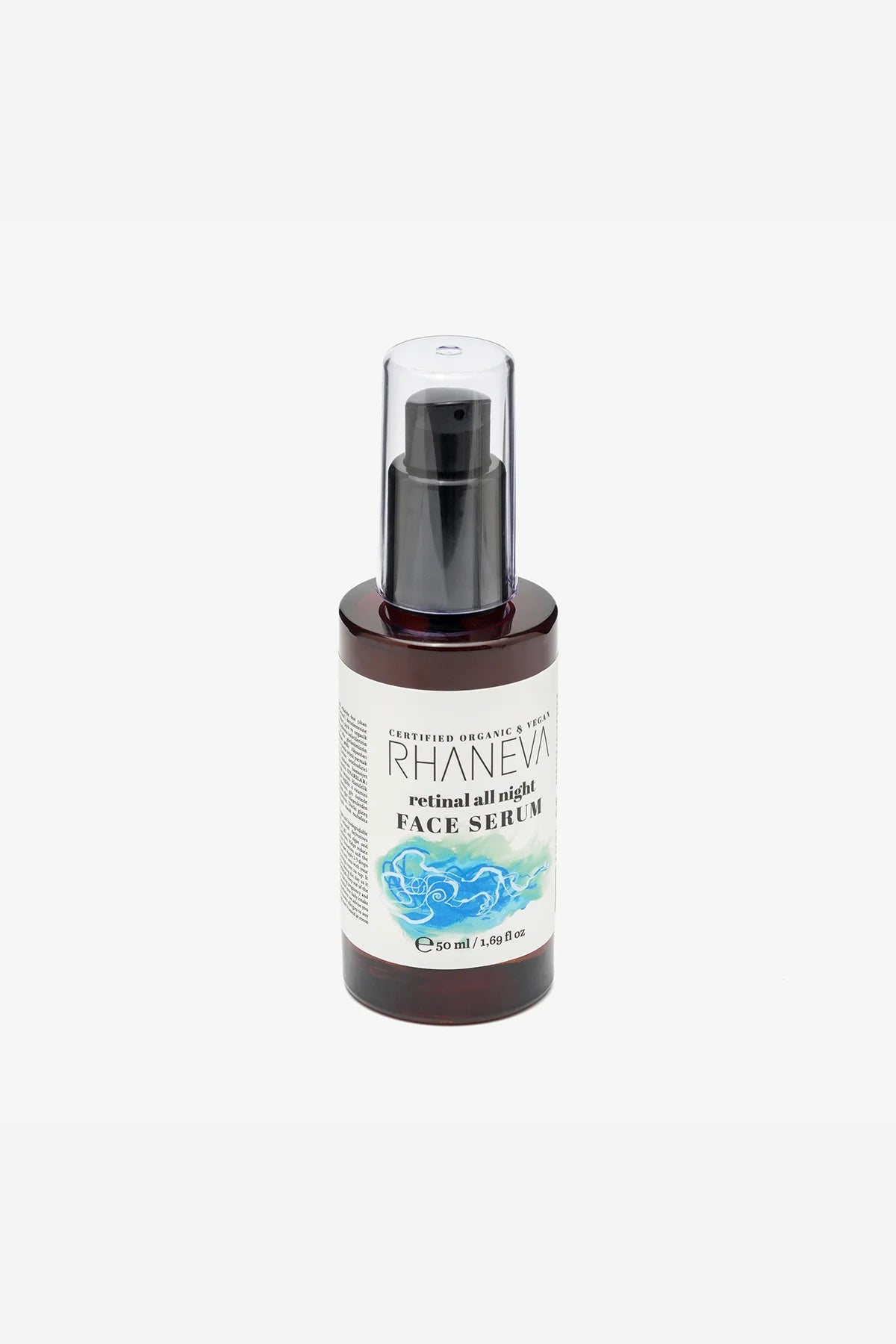 Retinal Gece Serumu %0.125, Kırışıklık ve Leke Karşıtı, Organik ve Vegan Sertifikalı, 50 ml | RHANEVA - RHANEVA
