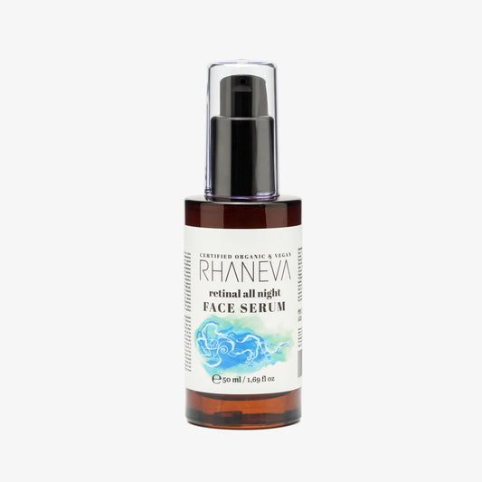 RETINAL ALL NIGHT Retinal Gece Yüz Serumu, Organik ve Vegan, 50 ml | RHANEVA - RHANEVA