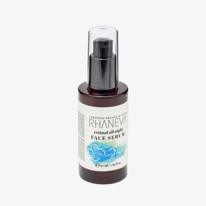 RETINAL ALL NIGHT Retinal Gece Yüz Serumu, Organik ve Vegan, 50 ml | RHANEVA - RHANEVA