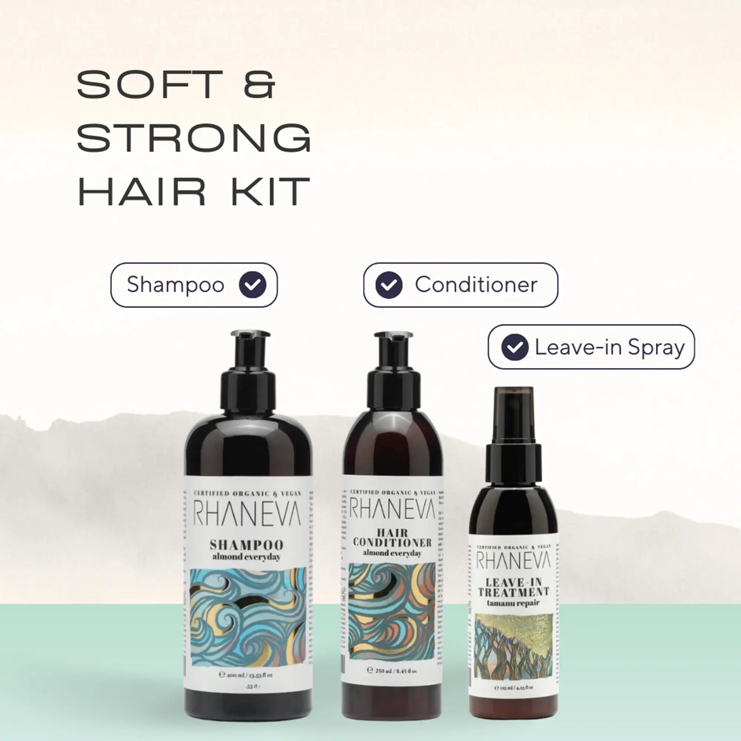 Soft & Strong Hair Kit - RHANEVA